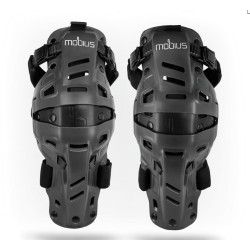 Kolenní ortézy X8H HYBRID sada L/P, MOBIUS - USA (šedá/černá)