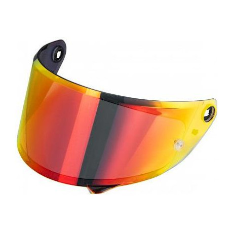 HJC plexi HJ-50 Pinlock mirror red