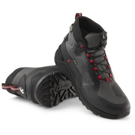 Moto boty FORMA KUMO DRY černo/antracitovo/červené