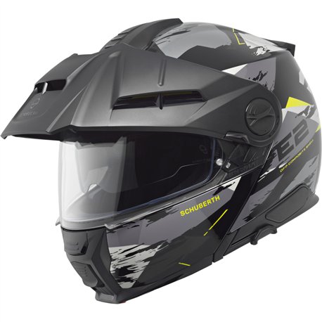 Vyklápěcí přilba SCHUBERTH E2 Trail Yellow