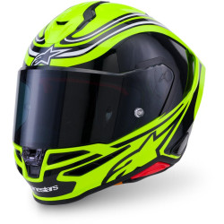 Přilba S-R7 ZEAL, ALPINESTARS (žlutá fluo/černá/bílá) 2026