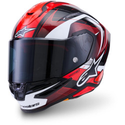 Přilba S-R7 KINETIS, ALPINESTARS (černá/červená/bílá) 2026