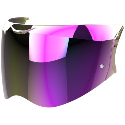 Plexi pro přilbu MATHISSE 2, AIROH (iridiové zrcadlové, vel. XL - 3XL)