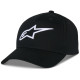 Kšiltovka AGELESS SNAPBACK, ALPINESTARS (černá/bílá)