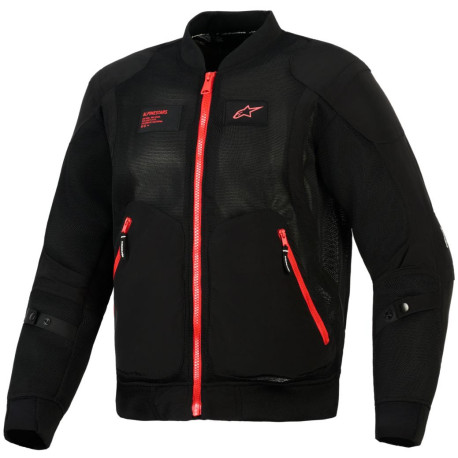 Bunda FLIGHT AIR, ALPINESTARS (černá/červená) 2026