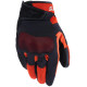 Rukavice MOGRESS AIRFLOW, ALPINESTARS (černá/červená/oranžová) 2026