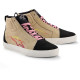 Boty RIDE-63 CANVAS, ALPINESTARS (krémová/černá/bílá) 2026