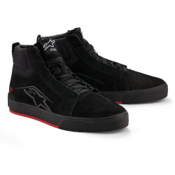 Boty RIDE-63 LEATHER, ALPINESTARS (černá/červená) 2026