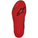 Boty RIDE-63 LEATHER, ALPINESTARS (černá/červená) 2026