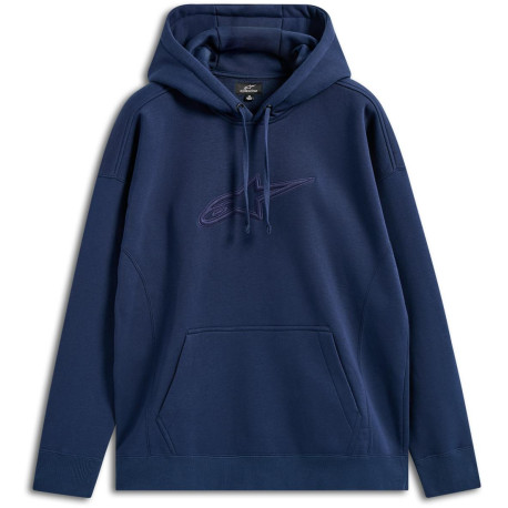 Mikina EMERGENT OVERSIZED HOODIE, ALPINESTARS (modrá)