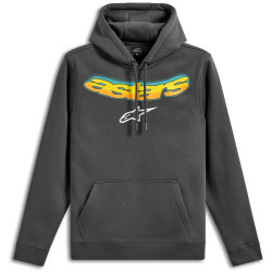 Mikina ELLIPSOID HOODIE, ALPINESTARS (šedá)