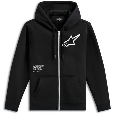 Mikina TRANSVERSE HOODIE, ALPINESTARS (černá)