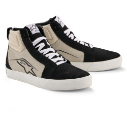 Boty RIDE-63 LEATHER, ALPINESTARS (černá/světle šedá/bílá) 2026