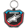 Klíčenka PLATE, ALPINESTARS (černá/modrá/červená)