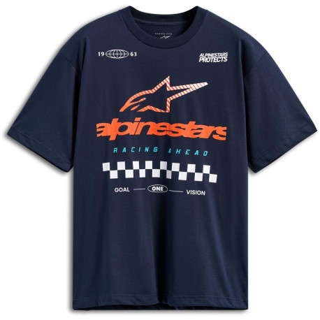 Triko APLOMB OVERSIZED CSF, ALPINESTARS (modrá)
