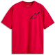 Triko ONE OVERSIZED CSF, ALPINESTARS (červená)