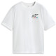Triko WILD OVERSIZED CSF, ALPINESTARS (bílá)
