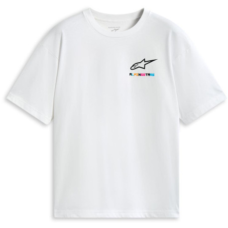 Triko WILD OVERSIZED CSF, ALPINESTARS (bílá)