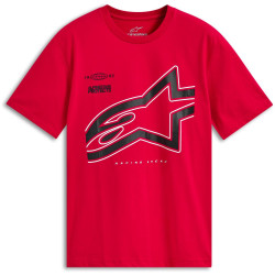 Triko AUTHORITY CSF, ALPINESTARS (červená)