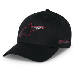 Kšiltovka CARBON FIBER, ALPINESTARS (černá)
