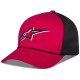 Kšiltovka AGELESS SHADOW TRUCKER, ALPINESTARS (červená/černá)
