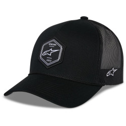 Kšiltovka HEXEON TRUCKER, ALPINESTARS (černá/černá)