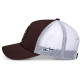 Kšiltovka HEXEON TRUCKER, ALPINESTARS (hnědá/bílá)