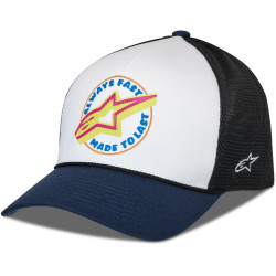 Kšiltovka AORBIT TRUCKER, ALPINESTARS (bílá/modrá/černá)