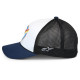 Kšiltovka AORBIT TRUCKER, ALPINESTARS (bílá/modrá/černá)