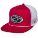 Kšiltovka CONTENDER TRUCKER, ALPINESTARS (červená/bílá)