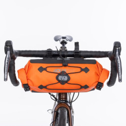 Brašna na řídítka AQUA EVO ADVENTURE, OXFORD (oranžová, objem 9 l)