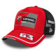 Kšiltovka NEW ERA DUCATI Lenovo Bagnaia 63 (černá, červená)