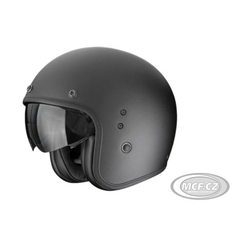 Moto přilba SCORPION BELFAST EVO solid matná perleťově černá - VÝPRODEJ