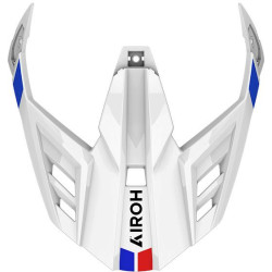 Kšilt pro přilby BANDIT, AIROH (Horn - bílý lesklý)