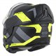 Moto přilba Cassida MultiFlip Korp černá matná/žlutá fluo/šedá - VÝPRODEJ