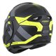 Moto přilba Cassida MultiFlip Korp černá matná/žlutá fluo/šedá - VÝPRODEJ