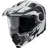 Výklopná enduro helma iXS VENTURE 1.0 MIPS světle šedá-matně černá - VÝPRODEJ