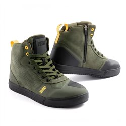 Moto boty Rebelhorn Spike Olive - VÝPRODEJ